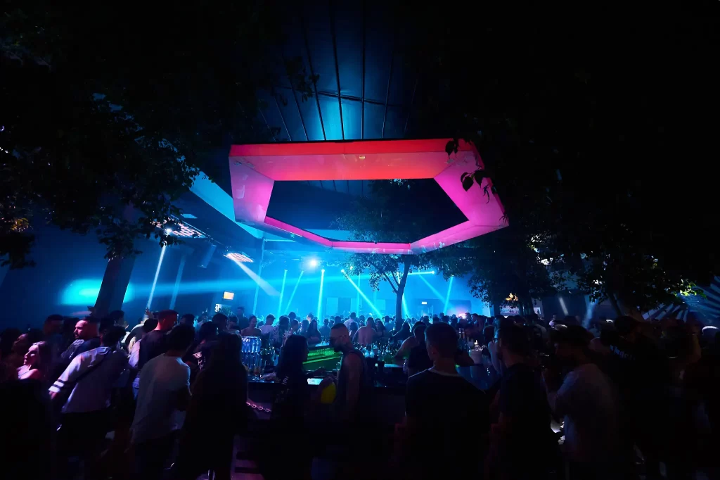 Encore nightlife dance music bar right in the heart of party street in Ayia Napa. With its minimalistic, modern style and its retractable roof, it can host versatile events throughout the year